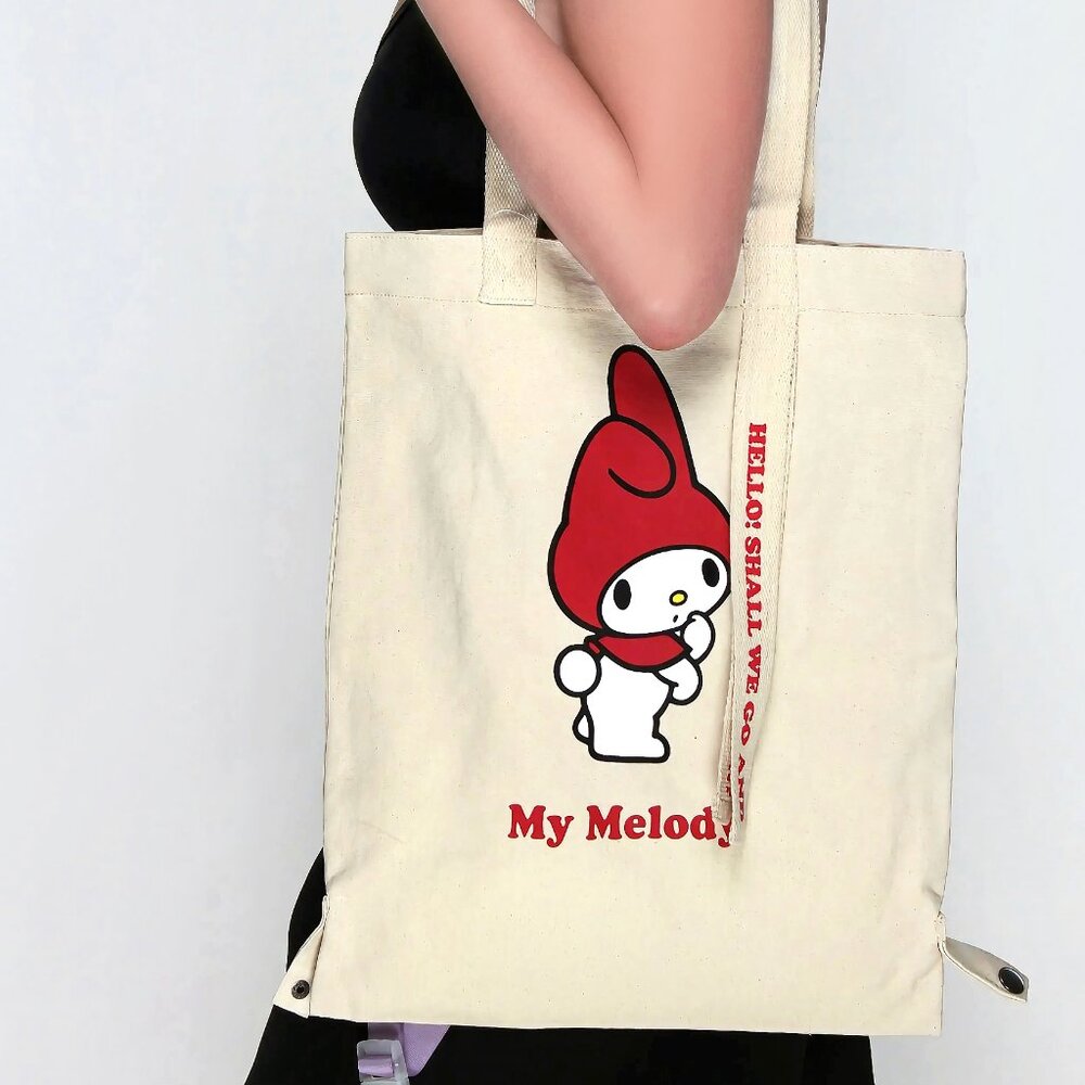 Sanrio My Melody Convertible Canvas Tote